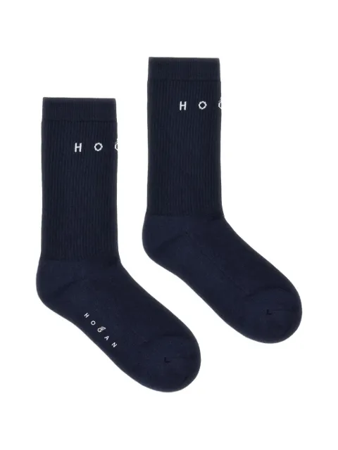 Hogan ribbed-knit socks