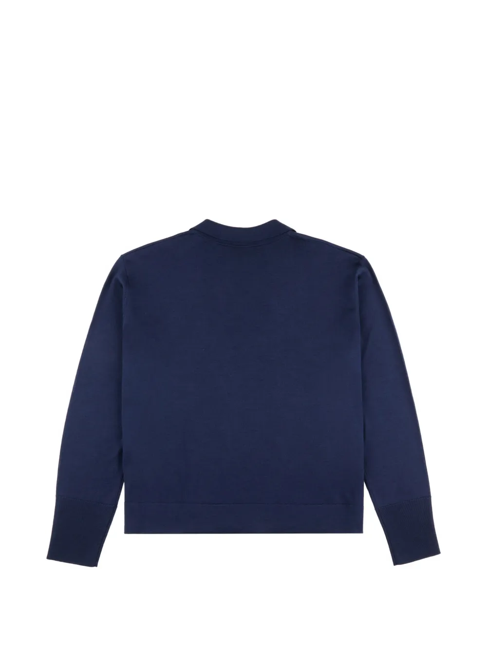 Hogan Gebreid poloshirt Blauw