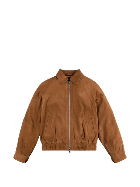Hogan bomber jacket in suede