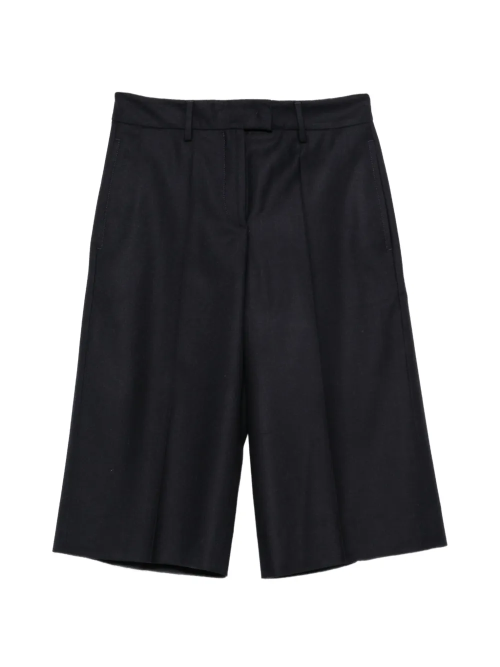 Incotex Iola pleated tailored short