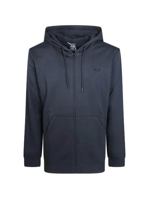 Oakley Relax logo-embroidered zip-up hoodie