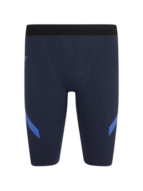 Soar logo-print panelled cycling shorts
