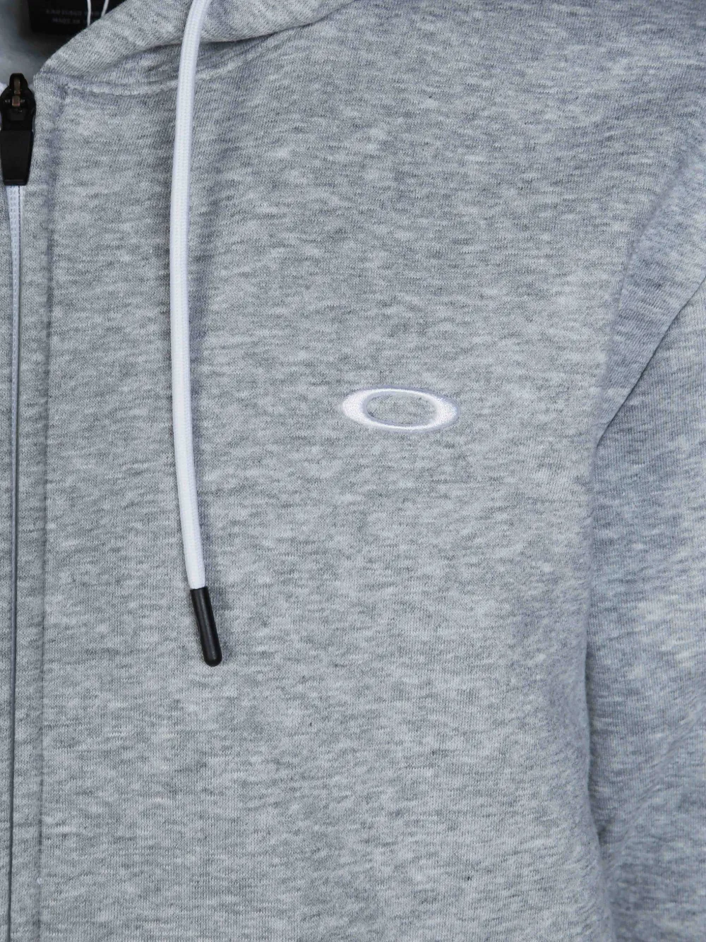 Oakley Hoodie met geborduurd logo Grijs