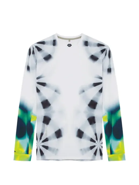 Soar tie-dye long-sleeved T-shirt