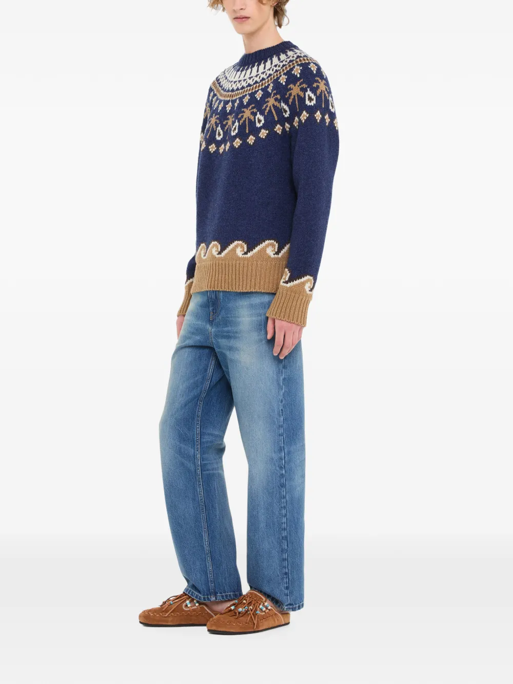 Alanui Sweet Winter trui Blauw