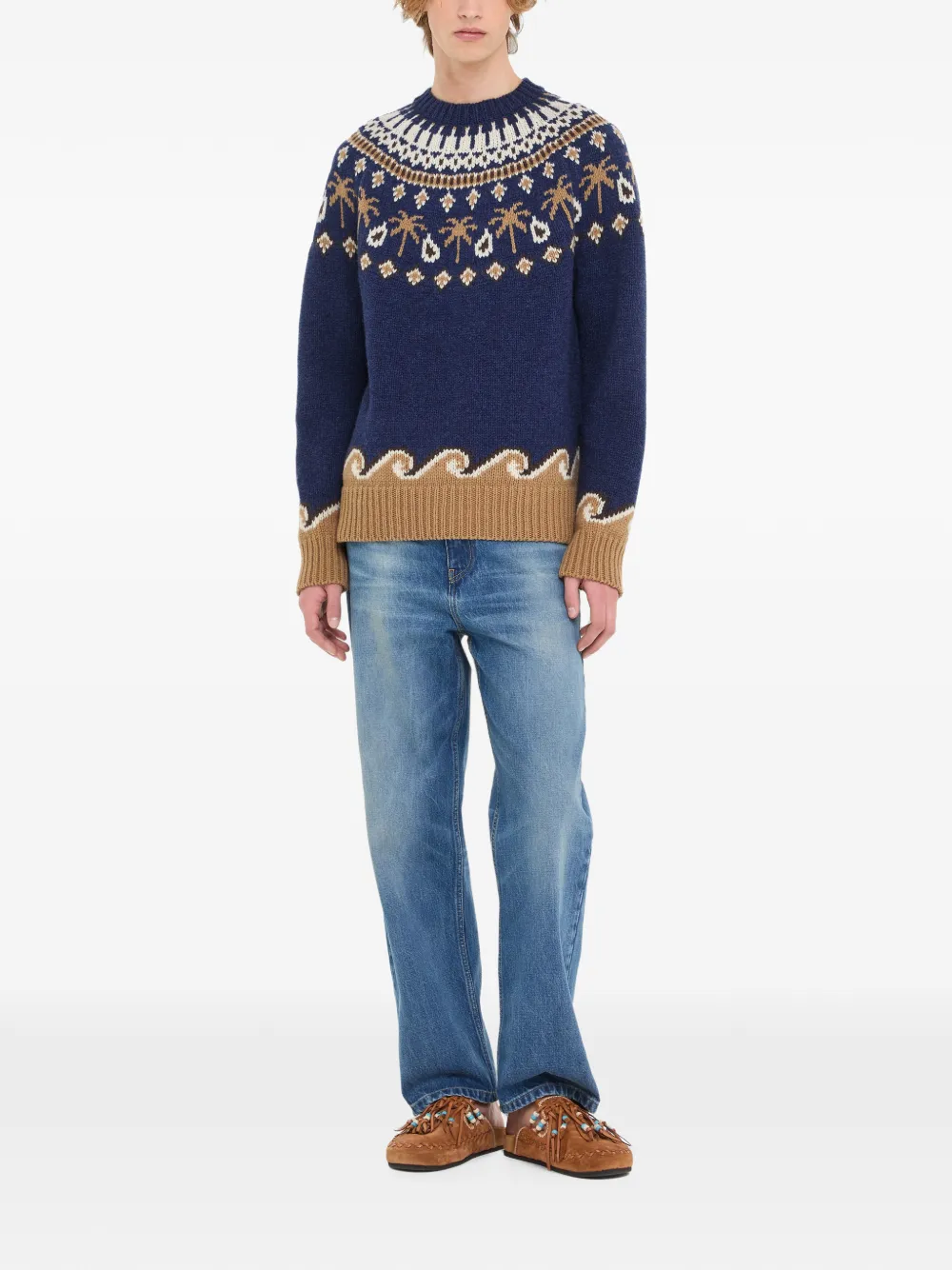 Alanui Sweet Winter trui Blauw