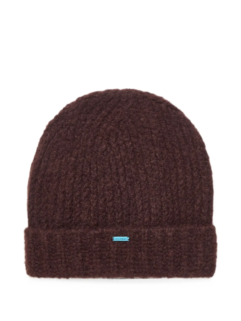 Alanui Finest muts met logopatch Bruin