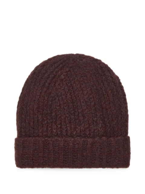 Alanui Finest logo-patch beanie hat