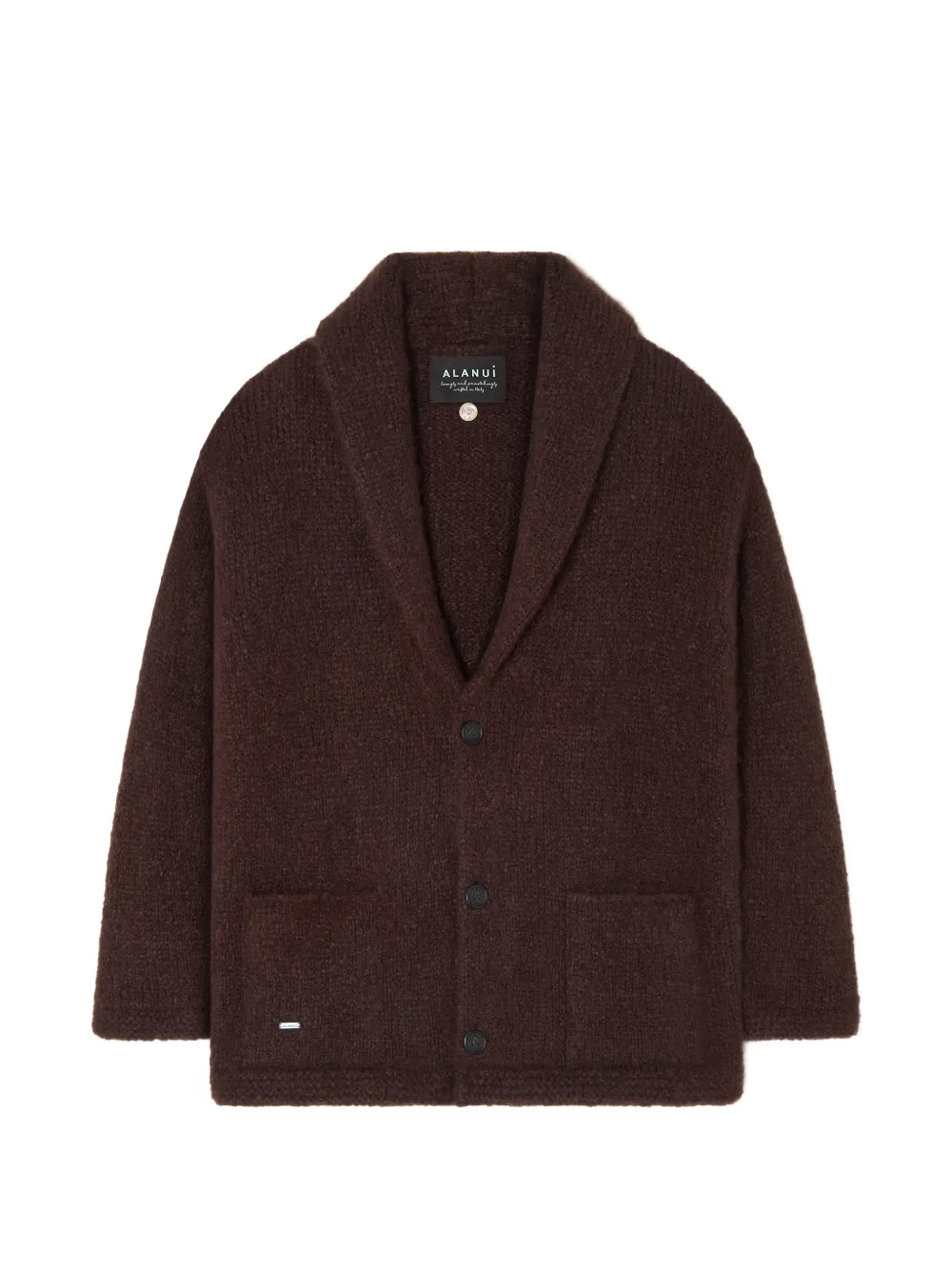 Alanui Finest Cardigan In Brown