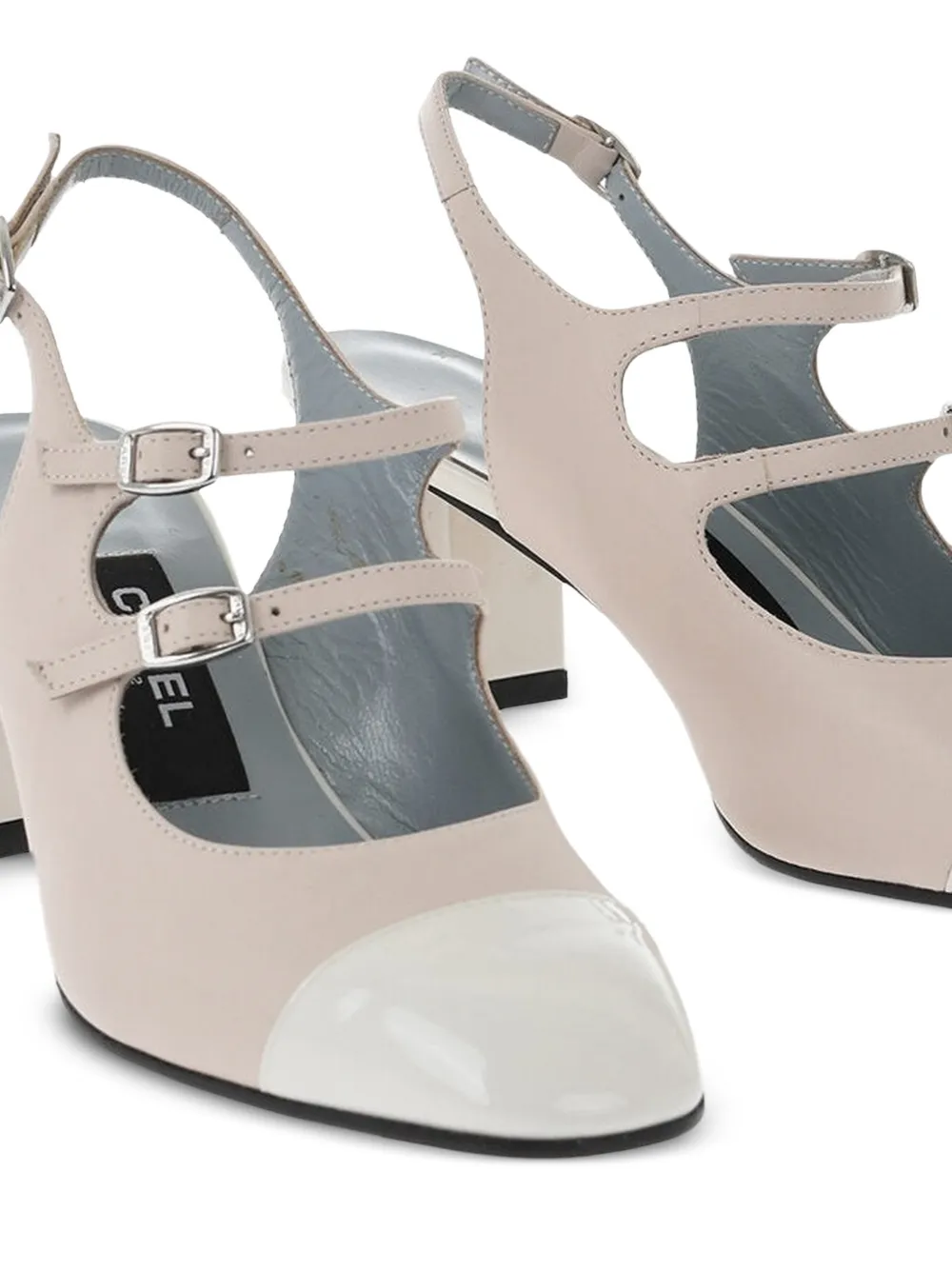 Carel Paris Papaya 25 Mary Jane pumps Roze