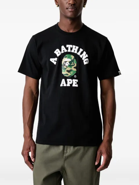 A BATHING APE® camo cotton T-shirt