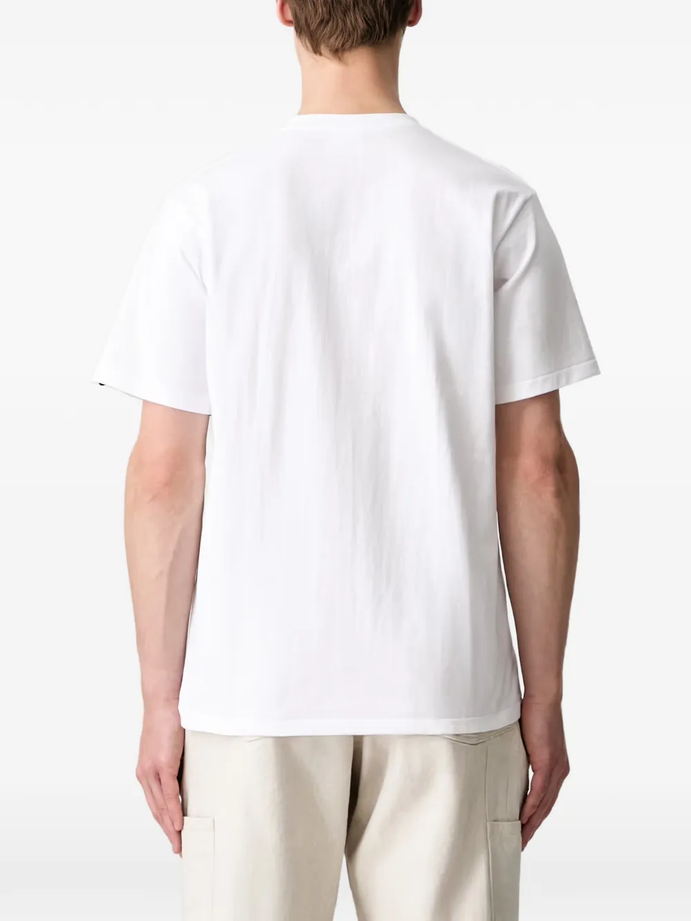 A BATHING APE T-shirt met camouflageprint Wit