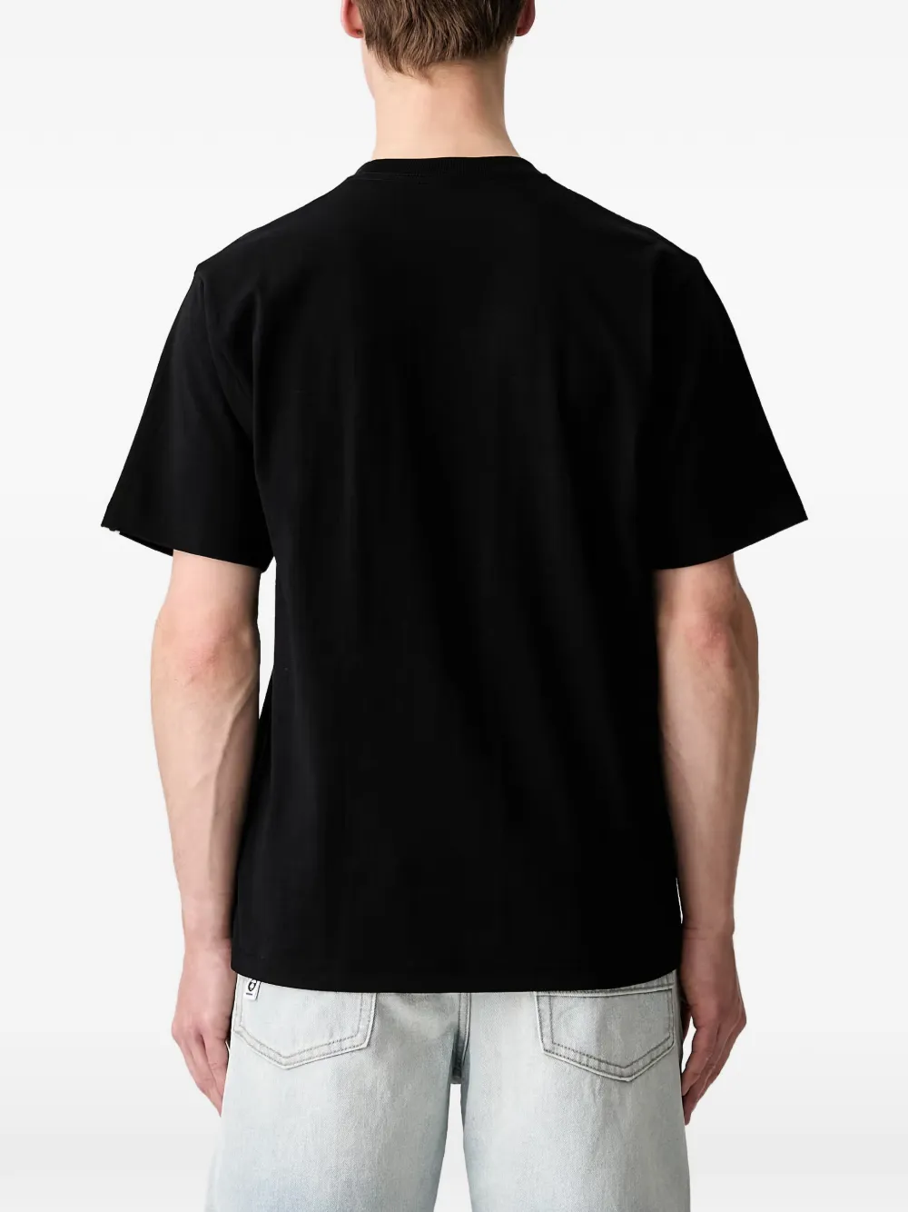 A BATHING APE Sta Over Print 1st Camo T-shirt met camouflageprint Zwart