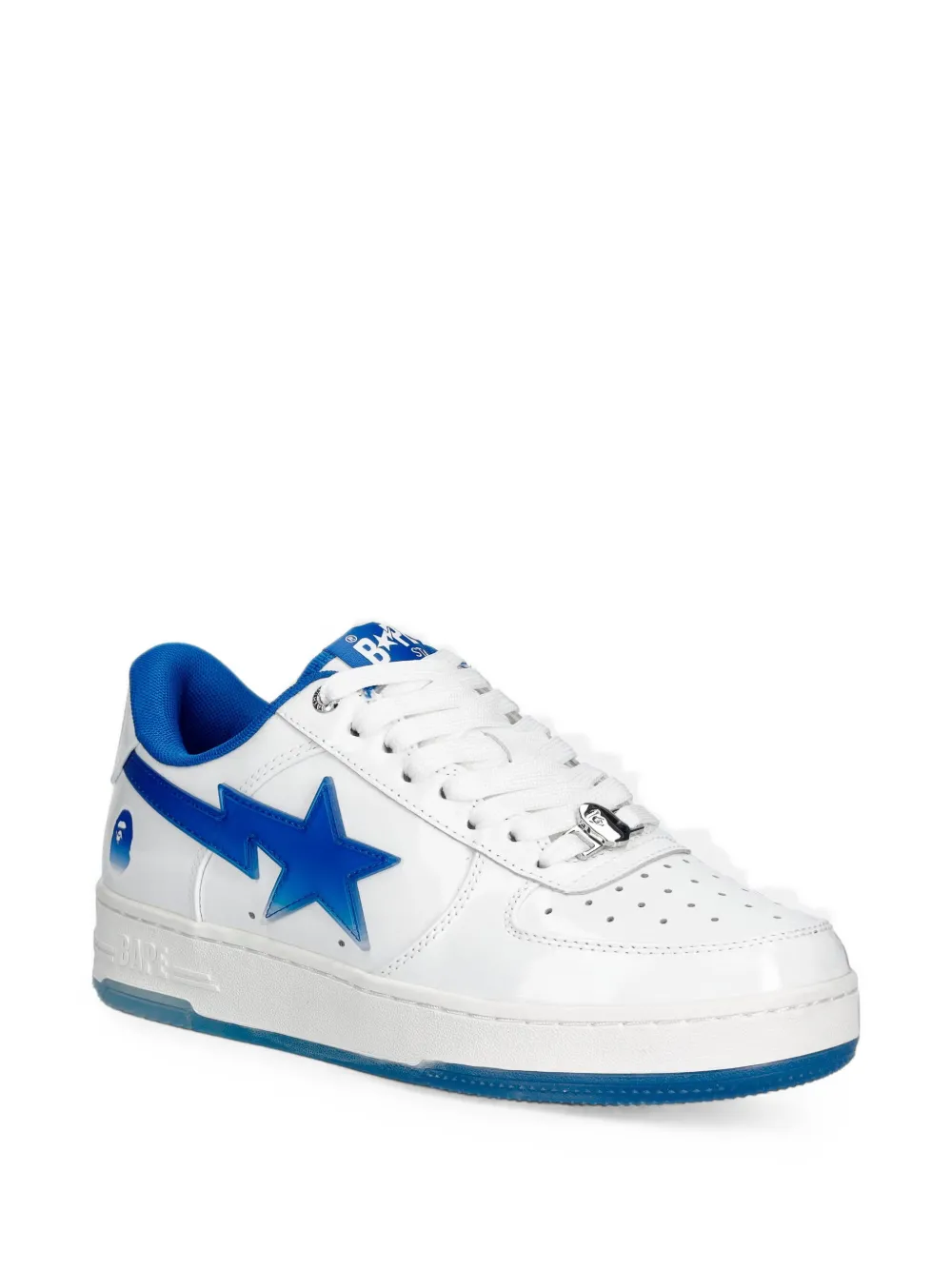 A BATHING APE BAPE STA leren sneakers Wit