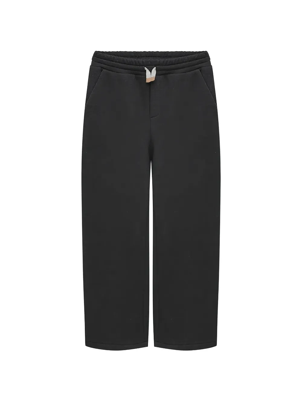 Eleventy Kids drawstring track pants - Grigio