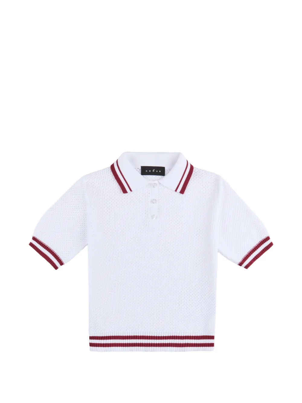 Hogan polo shirt in cotton - Bianco