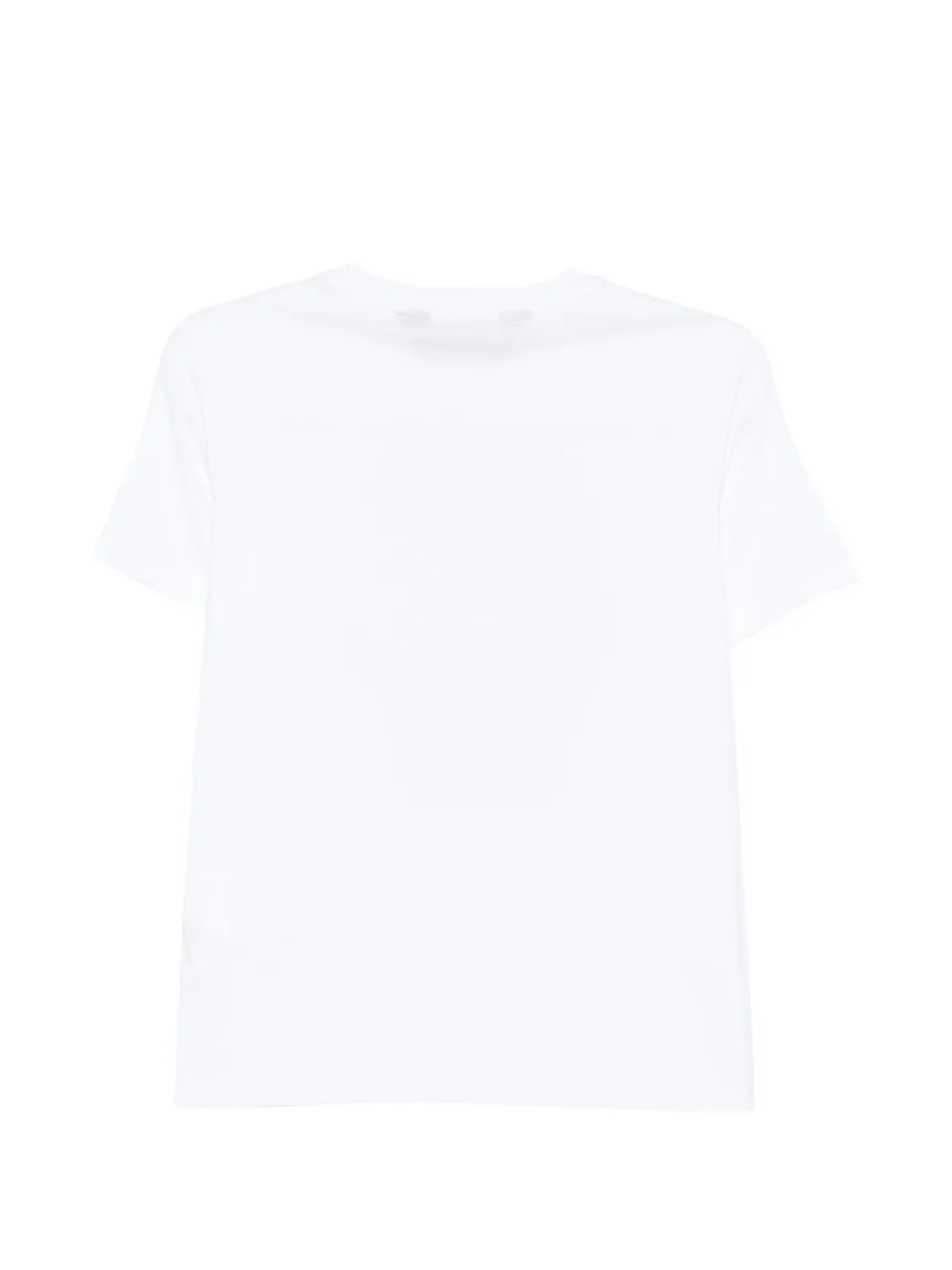 Just Cavalli crystal-embellished graphic-print T-shirt Wit