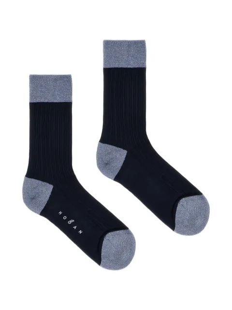 Hogan ribbed-knit socks