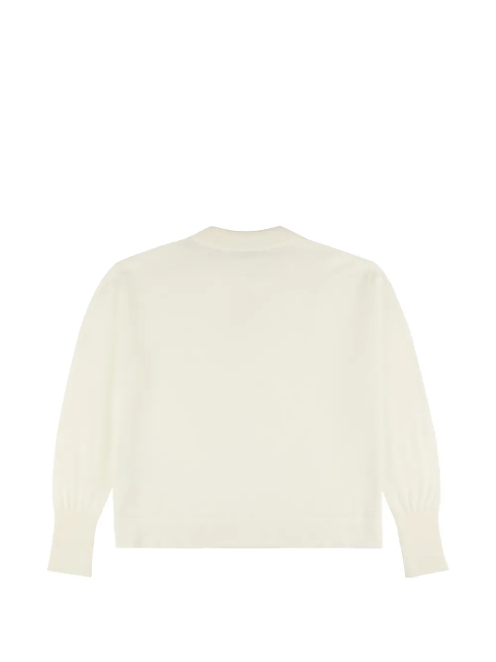 Hogan Gebreid poloshirt Beige