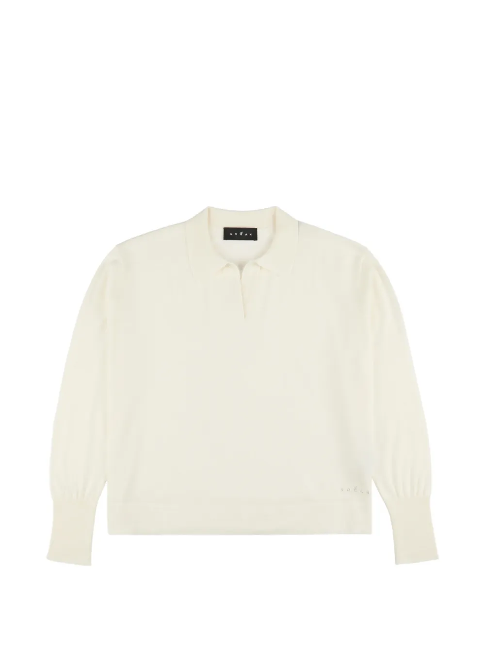 Hogan polo shirt in knit - Toni neutri