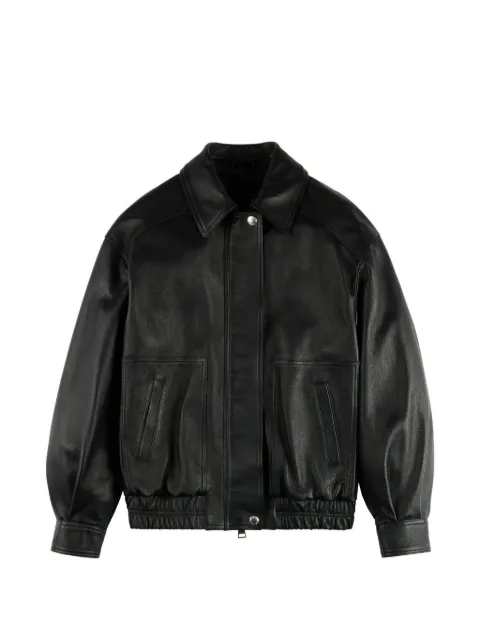Hogan bomber jacket in nappa leather