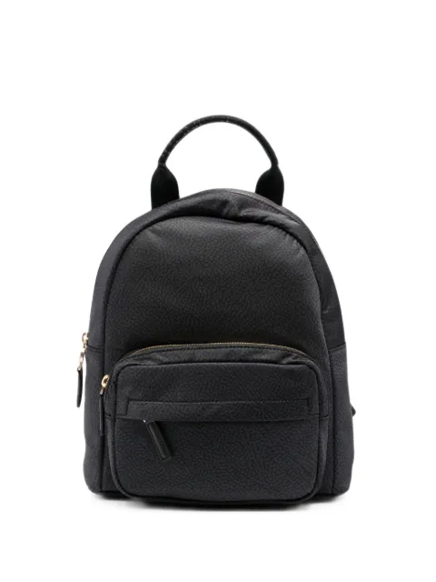 Borbonese graffiti-print backpack
