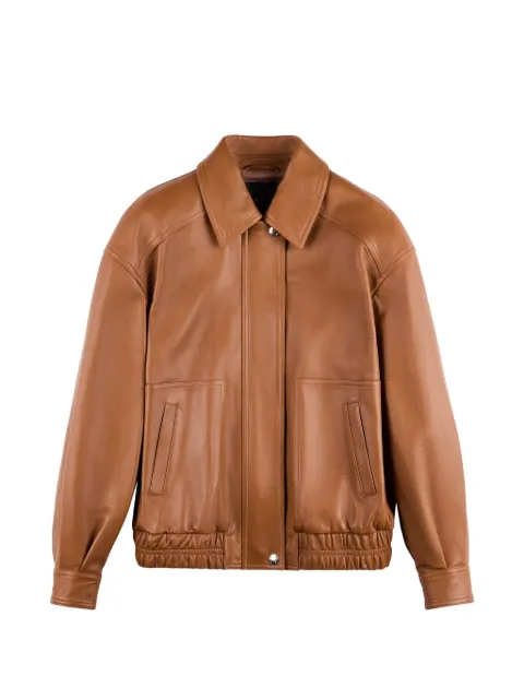 Hogan bomber jacket in nappa leather