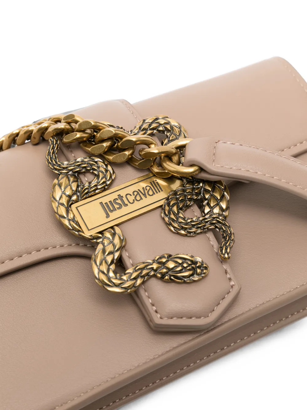 Just Cavalli Heuptas met slangen-detail Beige