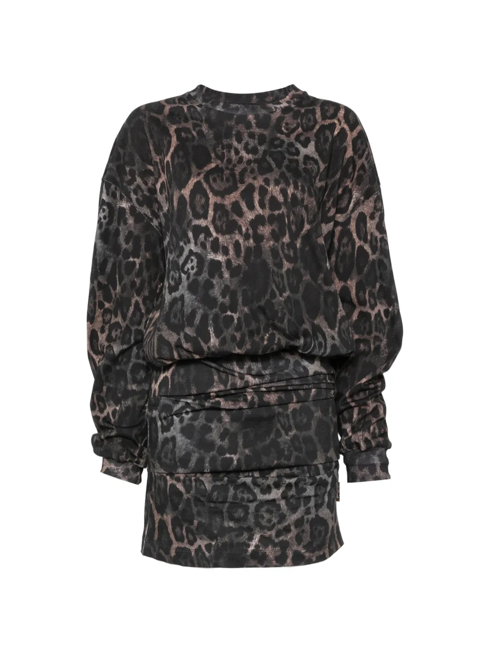 Just Cavalli leopard-print mini dress