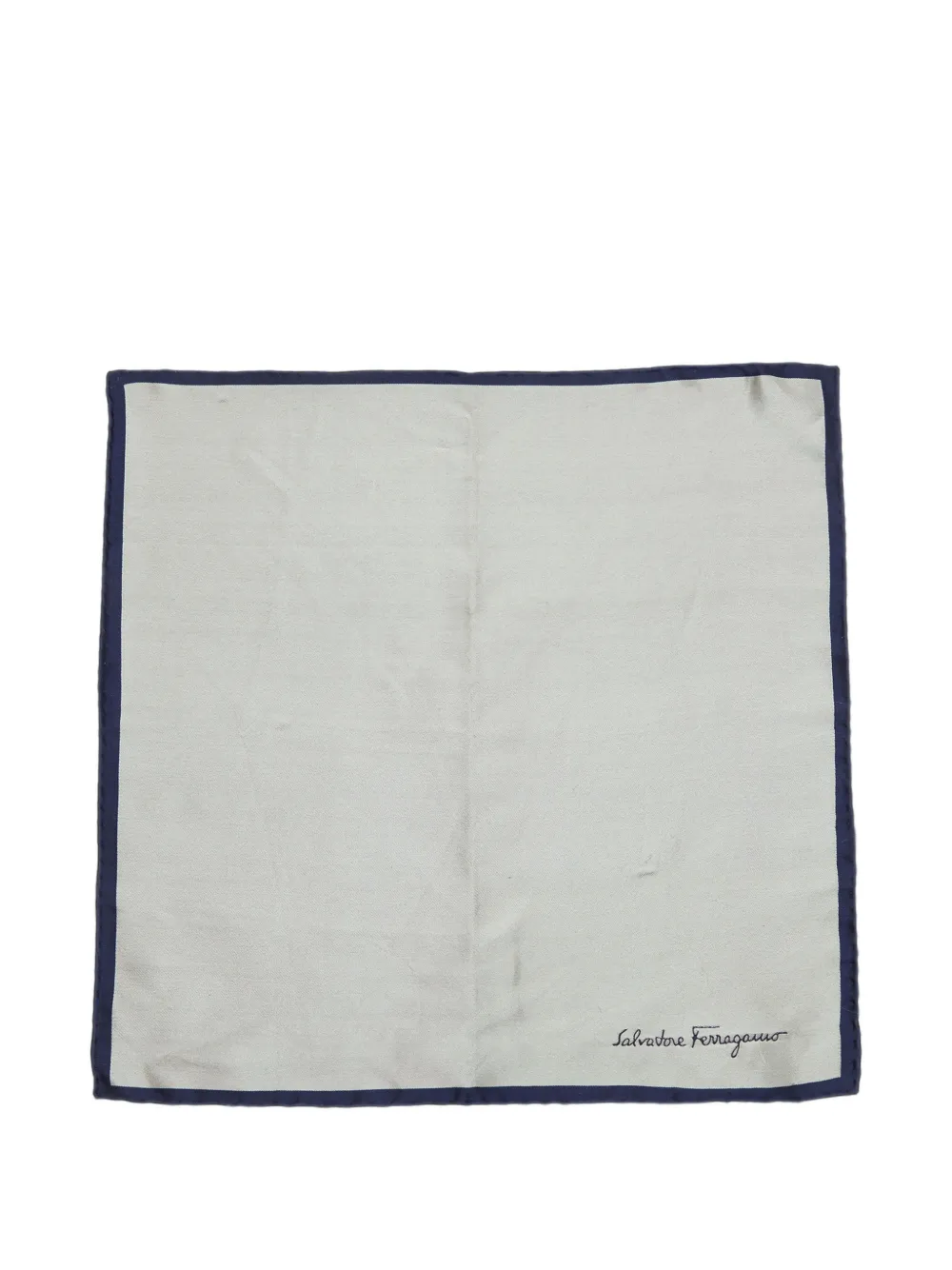 Ferragamo Pre-Owned logo-print scarf - Grigio