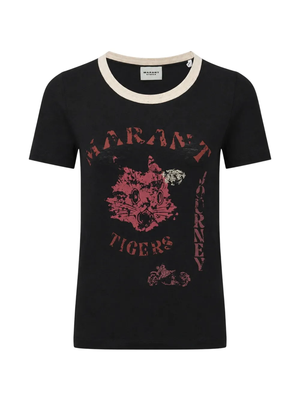 ISABEL MARANT graphic-print Kiliann T-shirt - Schwarz