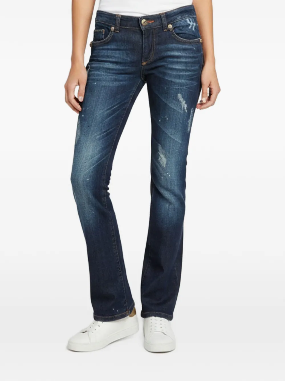Max Mara Texas Rock straight-cut jeans - Blu
