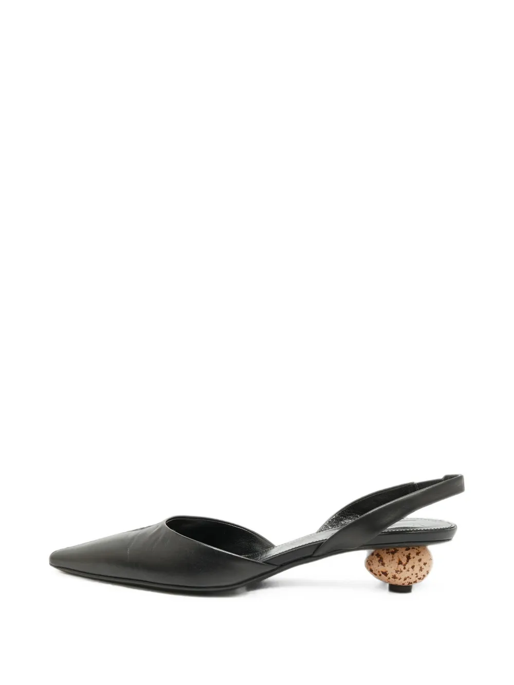 Loewe Pre-Owned Petal Slingback-Pumps - Schwarz