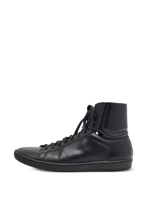 Saint Laurent Pre-Owned Court Classic high-top sneakers