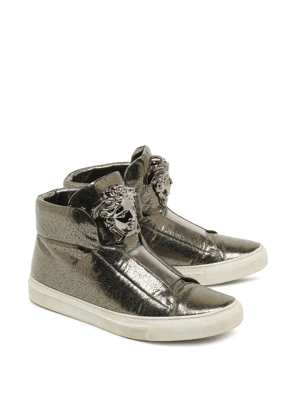Versace Pre-Owned Medusa high-top sneakers - Grey