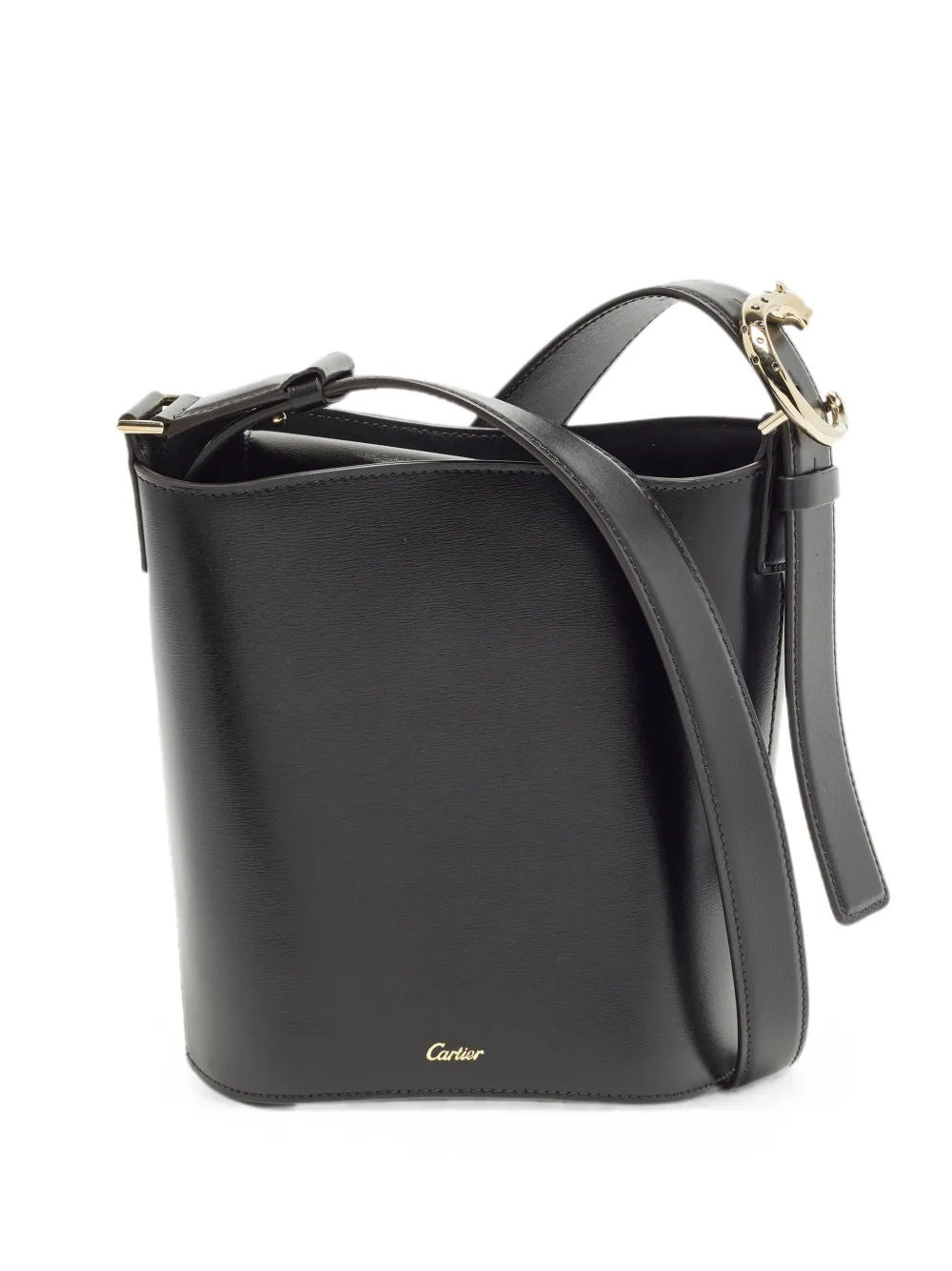 Cartier Panthère C leather mini bucket bag - Nero
