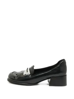 Prada Pre-Owned Tストラップ サンダル | ブラック | FARFETCH JP