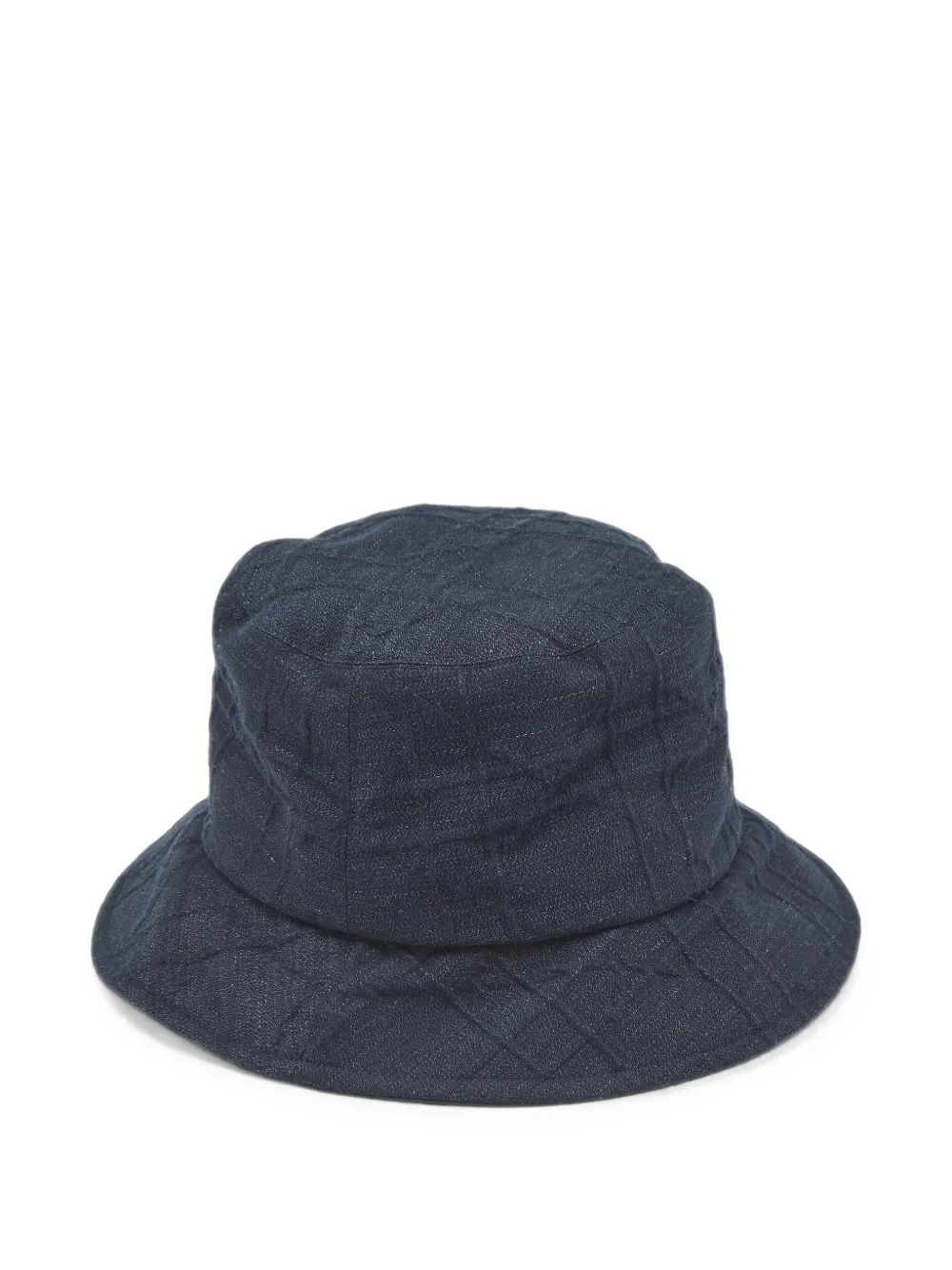 Pre-owned Dior Drop-brim Bucket Hat In Blue