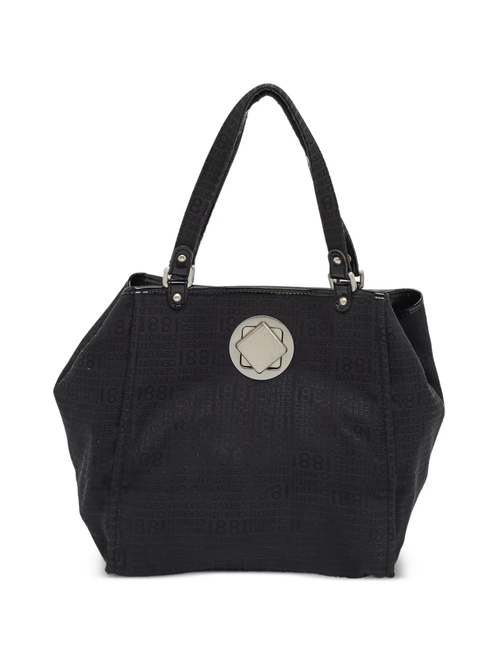 Cerruti 1881 jacquard-fabric tote bag - Nero