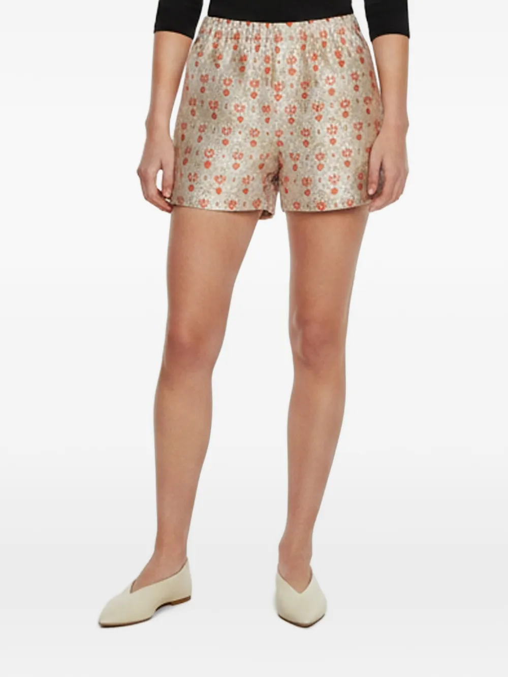 Gucci Pre-Owned Shorts a fantasia anni 2017 - Toni neutri