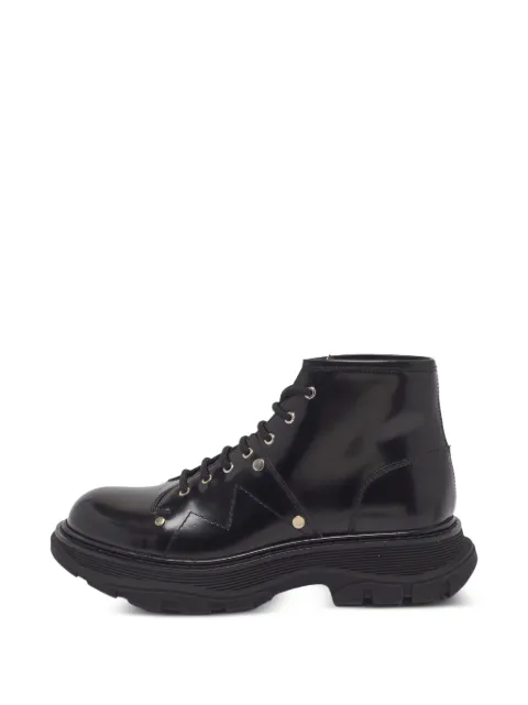 Alexander McQueen Pre-Owned Tread lace-up combat boots
