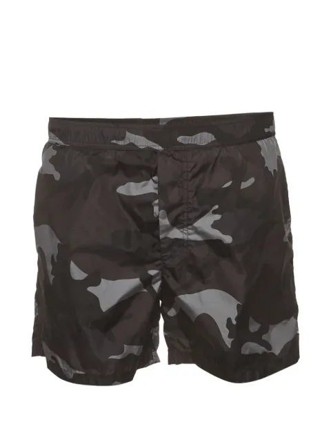 Valentino Garavani Pre-Owned camouflage-print swim shorts