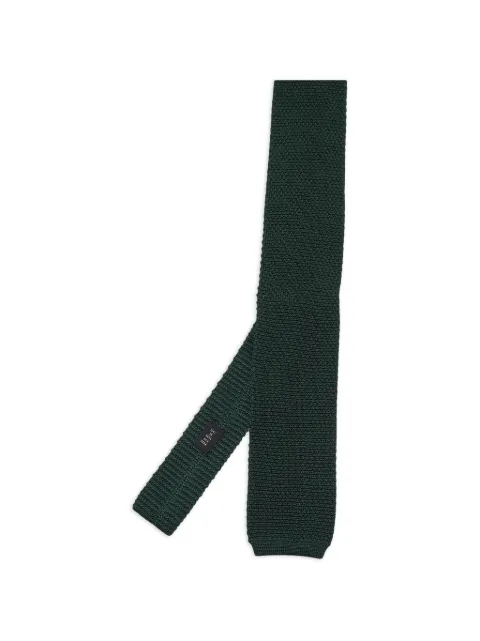 Carolina Herrera Vintage corbata con parche del logo