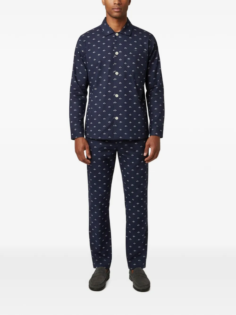 Polo Ralph Lauren Vintage logo-print pajamas - Blu