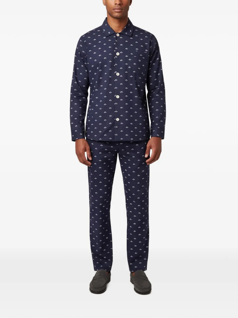 Polo Ralph Lauren Vintage logo-print pajamas - Blu