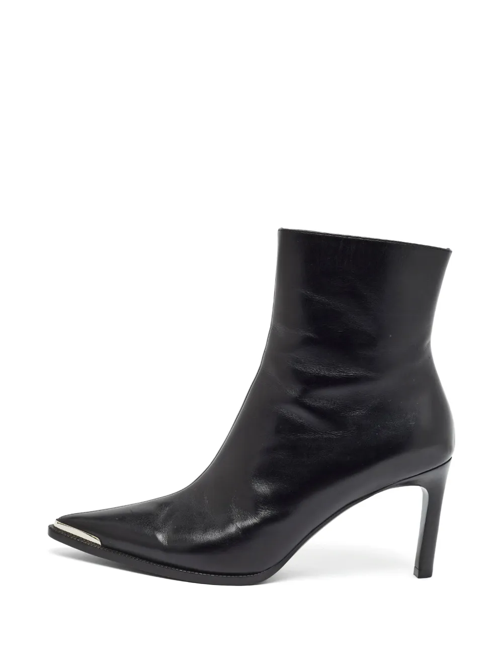 Celine Pre-Owned pointed-toe ankle boots - Nero