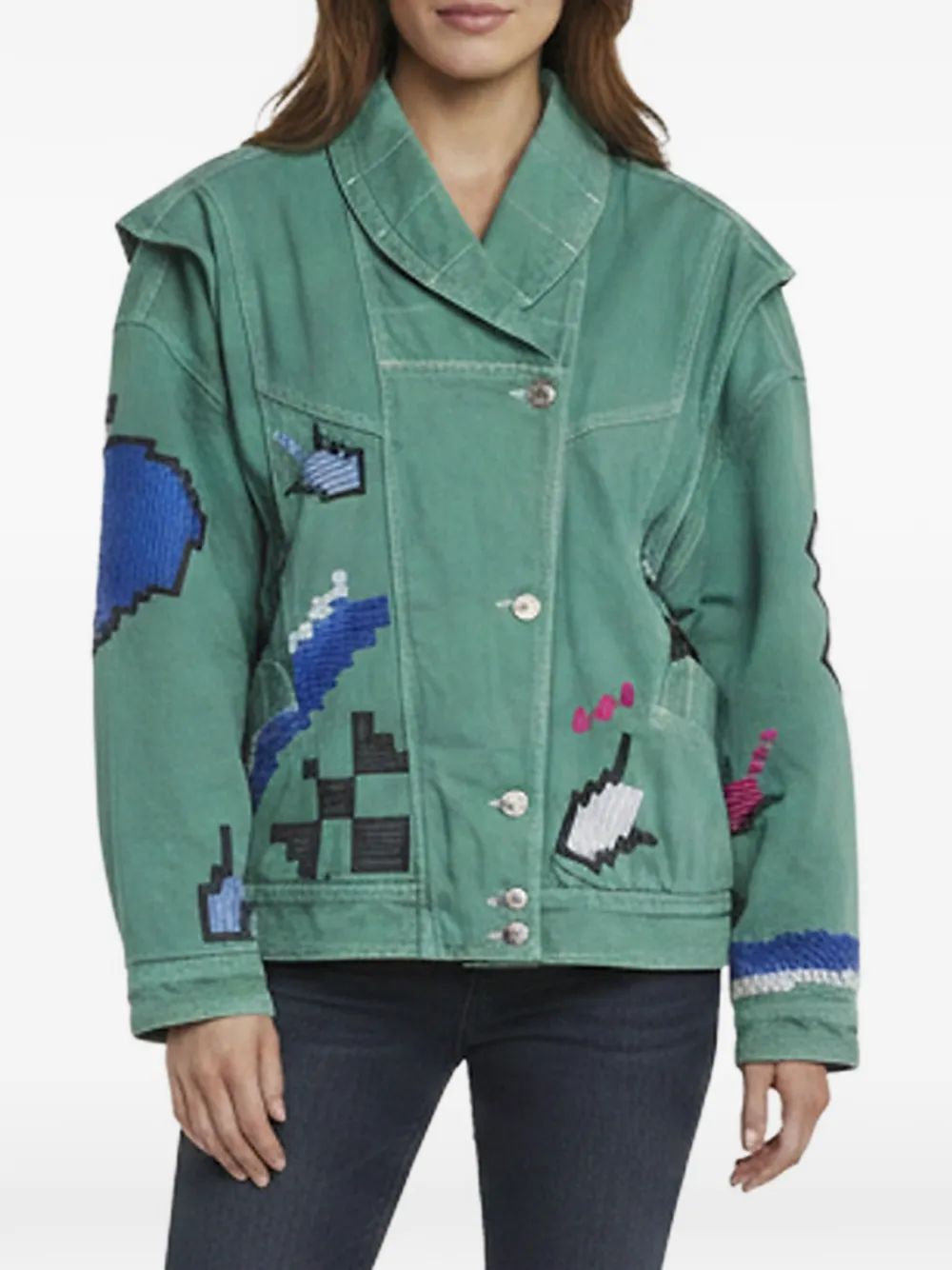 ISABEL MARANT Erial jacket - Grün