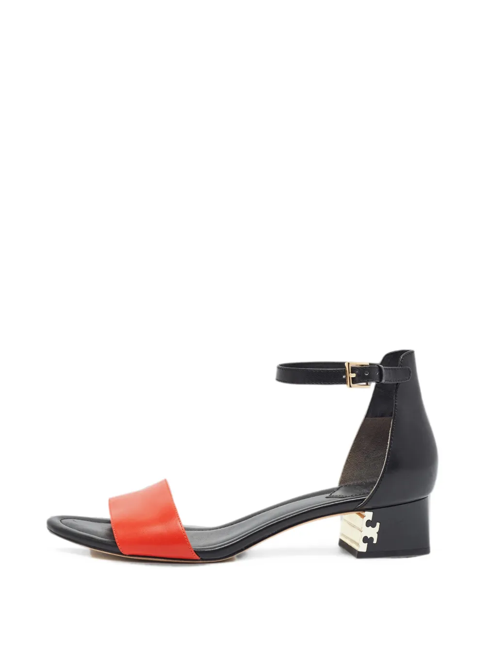 Carolina Herrera Vintage Ankle-strap block-heel sandals - Schwarz
