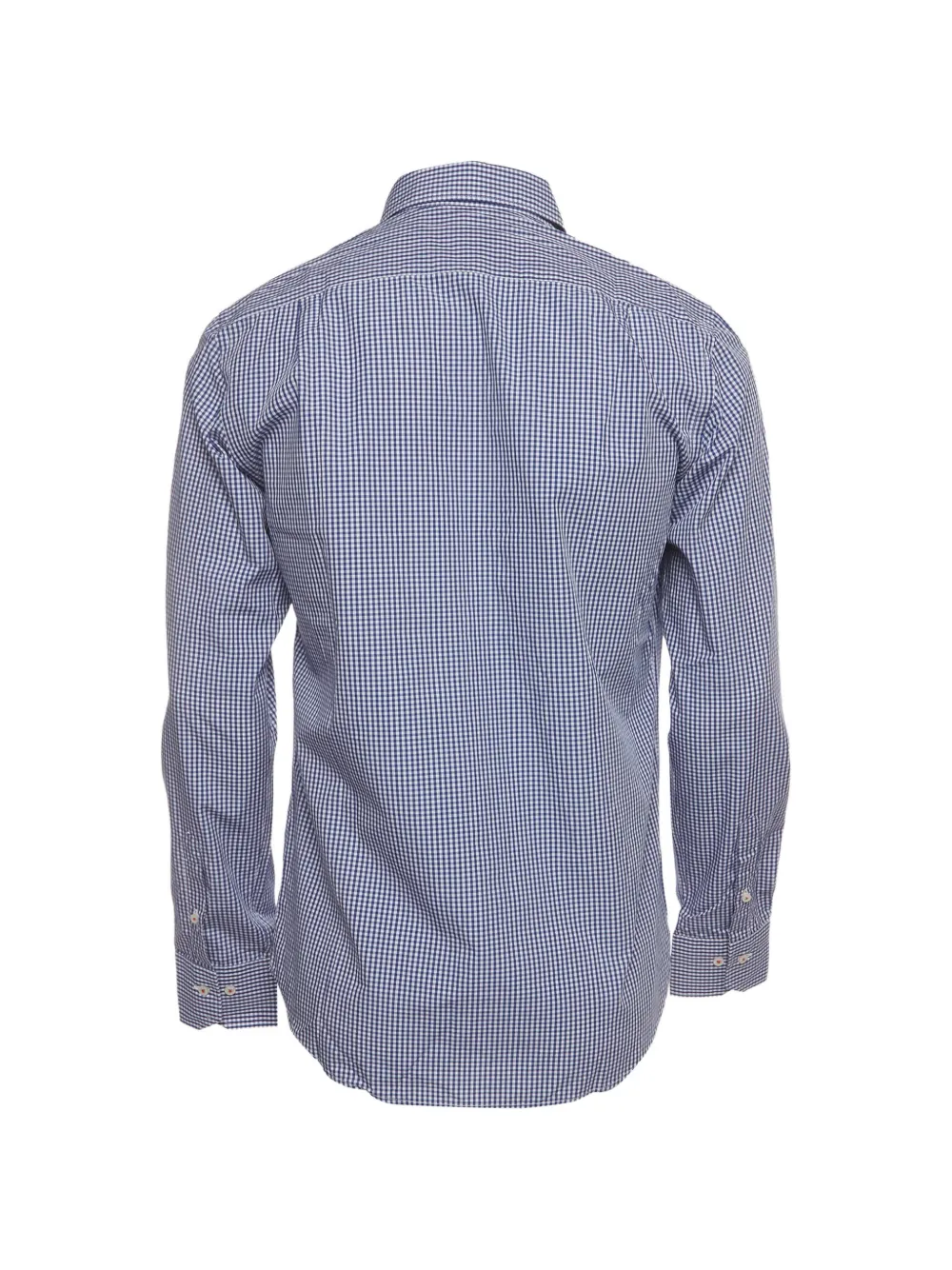 Carolina Herrera Vintage check button-down shirt - Blu