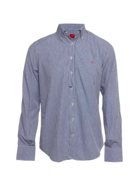 Carolina Herrera Vintage check button-down shirt